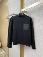Prada Nylon Pocket Triangle Label Sweater - 图片 5