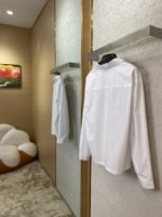 Miu Miu Logo Embroidered Shirt - 图片 4