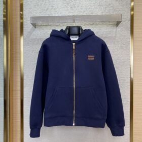 Miu Miu Logo Hooded Jacket