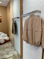 Miu Miu Logo Patch Stand-Up Collar Jacket - 图片 3