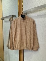 Miu Miu Logo Patch Stand-Up Collar Jacket - 图片 8