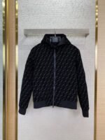 Fendi Flocked Hooded Jacket