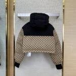 Gucci Printed Jacquard Removable Down Jacket Blue - 图片 3