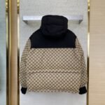 Gucci Printed Jacquard Removable Down Jacket Blue - 图片 5