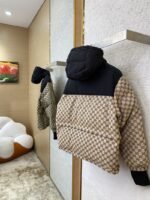 Gucci Printed Jacquard Removable Down Jacket Blue - 图片 6