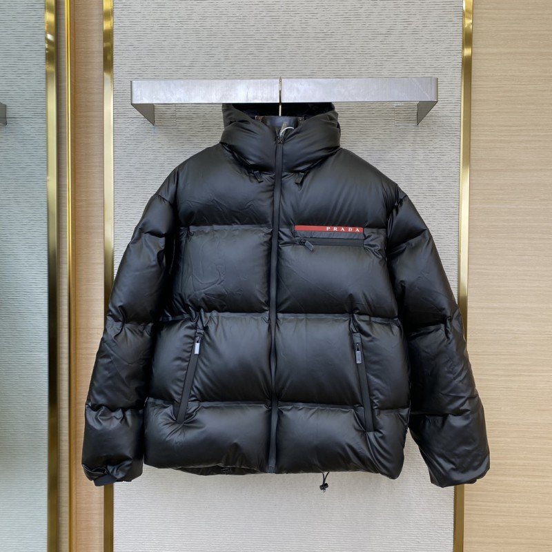 wsxc1731118793181_0.jpg Prada Red Gum Label Down Coat Jacket - 图片 1
