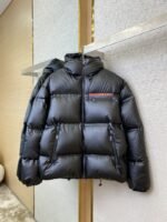Prada Red Gum Label Down Coat Jacket - 图片 5