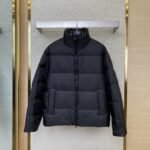 Balenciaga Twill Print Down Jacket