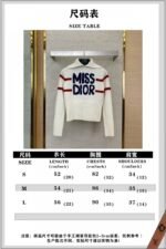 Dior Lettered Appliqu?? Knitwear - 图片 9