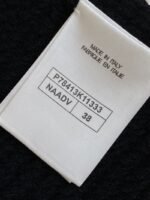 Chanel Ribbon Tie Knit Shirt Black - 图片 9
