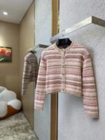 Chanel Striped knit chambray jacket - 图片 3