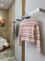 Chanel Striped knit chambray jacket - 图片 4