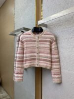 Chanel Striped knit chambray jacket - 图片 5