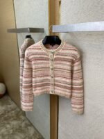 Chanel Striped knit chambray jacket - 图片 7