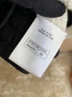 Chanel Ribbon Bow Tie Knit Shirt White - 图片 9