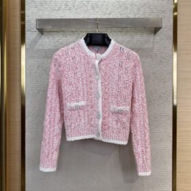 Chanel Twisted Knit Cardigan Jacket