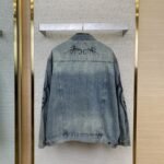 Balenciaga Printed Denim Jacket - 图片 2
