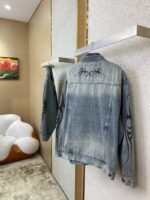 Balenciaga Printed Denim Jacket - 图片 4