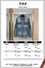 Balenciaga Printed Denim Jacket - 图片 10