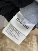 Miu Miu Logo Space Cotton Jacket Coat - 图片 9