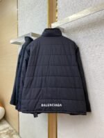 Balenciaga Logo Embroidered Down Jacket - 图片 6