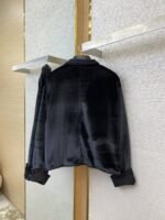Miu Miu Logo Velvet Jacket - 图片 6