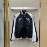 LV Embroidered Jacket Coat