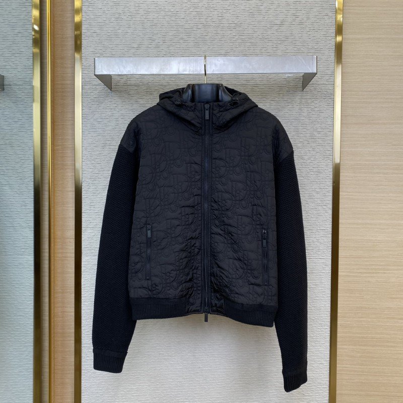 wsxc1731727639982_0.jpg Dior Jacquard Patchwork Jacket - 图片 1