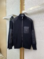 Prada Nylon Pocket Knit Jacket - 图片 5