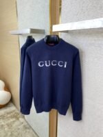 Gucci Letter Appliqu?? Crew Neck Knit - 图片 7