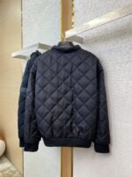 Prada Triangle Label Rhombus Cotton Coat Jacket - 图片 6