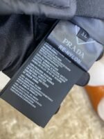 Prada Triangle Label Rhombus Cotton Coat Jacket - 图片 9