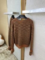 Chanel Horseshoe Sleeve Sequin Knit Cardigan Jacket - 图片 8