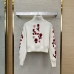 Chanel Floral Appliqu?? Knit