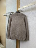 Maison Margiela Knitted Cardigan Jacket Brown - 图片 6