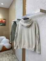 Balenciaga Printed Hooded Sweatshirt Jacket - 图片 4