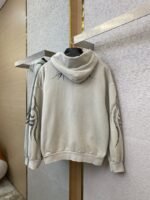 Balenciaga Printed Hooded Sweatshirt Jacket - 图片 6