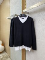 Balenciaga Layered Rubber Label Sweater - 图片 5