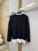 Balenciaga Layered Rubber Label Sweater - 图片 6