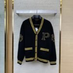 Prada Octopus Wool Knit Cardigan