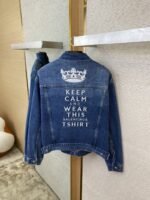 Balenciaga Embroidered Denim Jacket - 图片 8