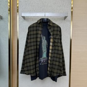 Balenciaga True 2 Pieces Lady Liberty Shirt Jacket