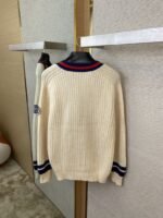 Gucci Clash of Colours Ribbon Badge Knit Cardigan - 图片 8