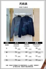 LV Gradient Embroidery Crew Sweatshirt Navy - 图片 9