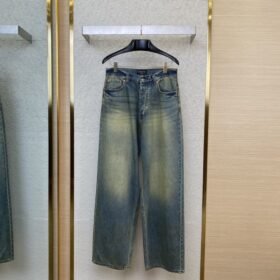 Balenciaga Brush Wax Jeans