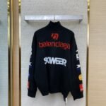 Balenciaga Multi-Letter Knitted Sweater