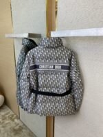 Dior Logo Print Waisted Winter Jacket - 图片 8
