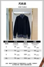 Balenciaga Shirt Patchwork V-Neck Sweater Black - 图片 10