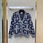 Gucci monogrammed knitted cardigan