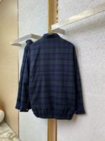 Miu Miu Checked Wool Stand-Up Jacket Coat - 图片 6